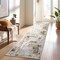 World Rug Gallery Contemporary Chic Abstract Design Runner Rug 2'x7' Yellow 937YELLOW2X7 - alternate 6